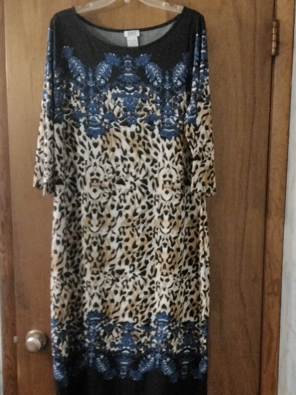 Animal-print Dress